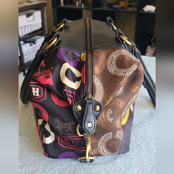 Coach Patchwork Shoulder Bag - Picture 4 of 16